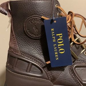 Ralph Lauren Polo leather boots